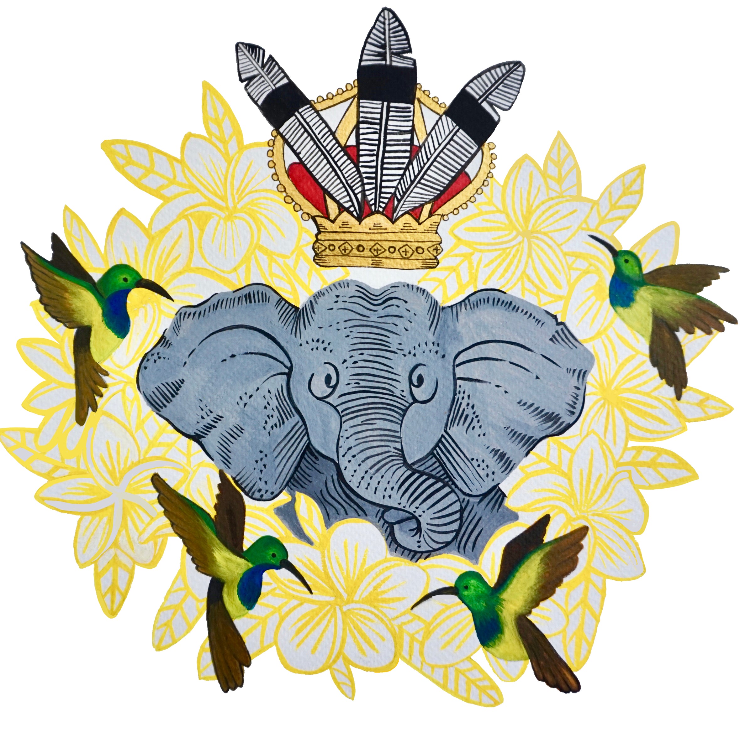 Pygmy Elephant Art