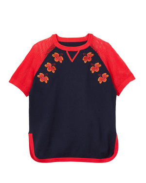 Hibiscus Knitted Top