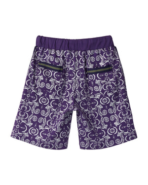 Tribal Long Shorts - Purple